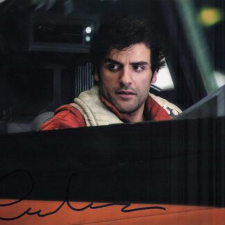 Oscar Isaac as Poe Dameron in Star Wars – Signed 8″ x 10″ Photo with COA