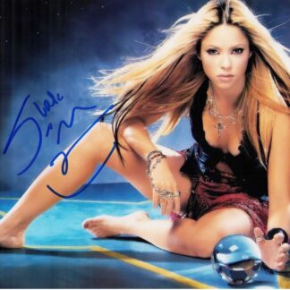 Shakira – signed 8" x 10" photo with COA