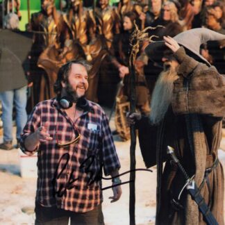 Peter Jackson as Director of The Lord of the Rings – Signed 8″ x 10″ Photo with COA