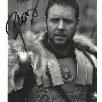 Russell Crowe as Maximus in Gladiator – Signed 10″ x 8″ Photo with COA