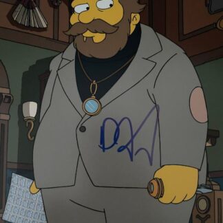 Dan Aykroyd as Postage Stamp Fellow in The Simpsons – signed 8" x 10" photo with COA