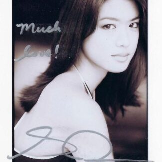Grace Park as Sharon “Boomer” Valerii in Battlestar Galactica – Signed & dedicated 5″ x 7″ Photo