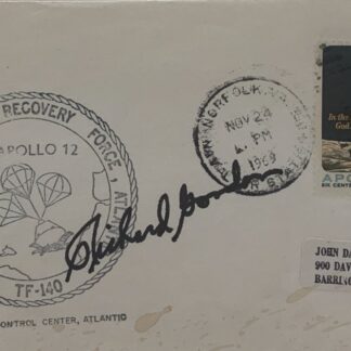 Richard Gordon (Astronaut Gemini 11 & Apollo 12) First Day Cover (Nov 24, 1969) - Signed with COA