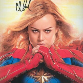 Brie Larson as Captain Marvel – Signed 10″x8″ Photo with COA