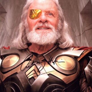 Anthony Hopkins as Odin in Thor – Signed 10″ x 8″ Photo with COA