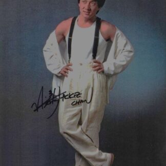 Jackie Chan – signed 10"x8" photo with COA