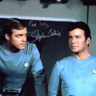 Stephen Collins as Captain Willard Decker in Star Trek: The Motion Picture – signed 10"x8" photo with COA