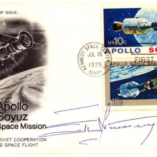 Pyotr Klimuk – signed commemorative space cover with COA