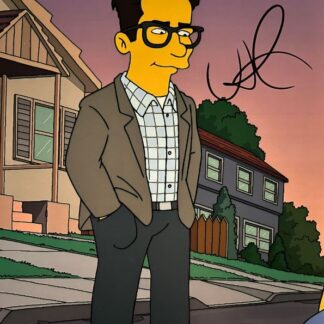 JJ Abrams as Himself in The Simpsons – signed 10"x8" photo with COA