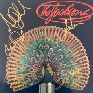 The Jacksons – Reunion Tour Program signed by Michael, Jermaine, Randy, Jackie & Tito Jackson – 12"x12" with COA