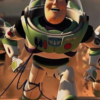 Tim Allen as Buzz Lightyear in Toy Story – signed 10"x8" photo with COA