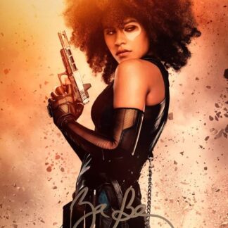 Zazie Beetz as Domino in Deadpool 2 – signed 10"x8" photo with COA