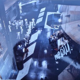 Mike Randall as Imperial Stormtrooper in Star Wars: Episode IV – A New Hope – signed 10"x8" photo