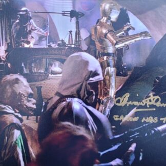 Brian Harris as Garon Nas Tal in Star Wars – signed 10"x8" photo
