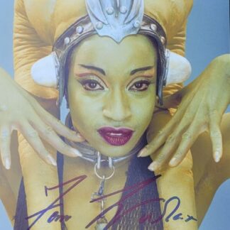 Femi Taylor as Oola in Star Wars: Return of the Jedi – signed 10"x8" photo