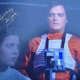 Angus MacInnes as Gold Leader in Star Wars: A New Hope – signed 10"x8" photo