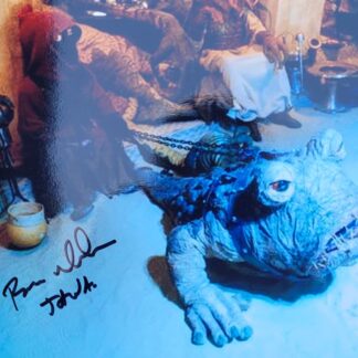 Brian Wheeler in Star Wars – signed 10"x8" photo
