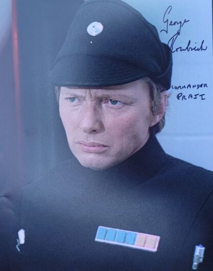 George Roubicek Autograph Card George Roubicek in Star Wars: A New Hope – signed 10