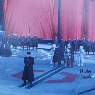 Mickey Lewis as Rebel Technician in Star Wars – signed 10"x8" photo