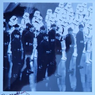 Paul Markham as Imperial Officer in Star Wars: Return of the Jedi – signed 10"x8" photo