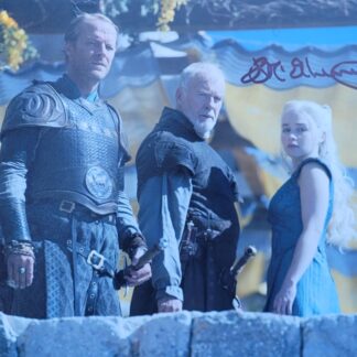 Ian McElhinney as Ser Barristan Selmy in Game of Thrones – signed 10"x8" photo