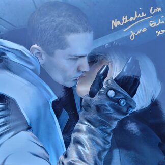Nathalie Cox as Juno Eclipse in Star Wars: The Force Unleashed – signed 10"x8" photo