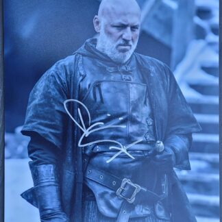 Dominic Carter as Janos Slynt in Game of Thrones – Signed 10"x8" Photo