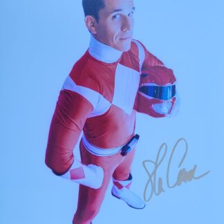 Steve Cardenas as Rocky DeSantos in Mighty Morphin Power Rangers – Signed 10"x8" Photo