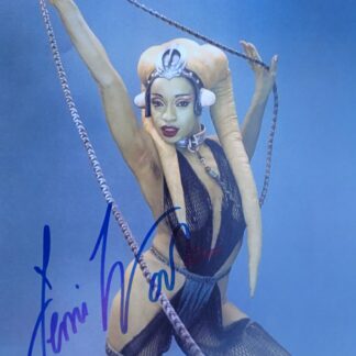 Femi Taylor as Oola in Star Wars: Return of the Jedi – signed 10"x8" photo