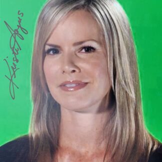 Kristi Angus – signed 10"x8" photo