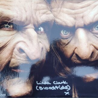 Linda Clark as Bloodtide in Doctor Who – Signed 10"x8" Photo