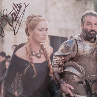 A Game of Thrones: Ian Beattie as Ser Meryn Trant - 10" x 8" autographed photo