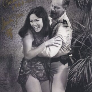 Irene Tsu as Linda in Women of the Prehistoric Planet – signed 10"x8" photo with COA