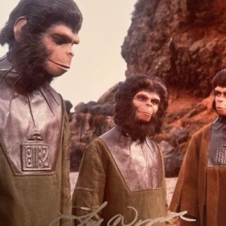 Lou Wagner as Lucius in Planet of the Apes – signed 8"x10" photo with COA