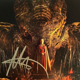 Milly Alcock as Princess Rhaenyra Targaryen in House Of The Dragon – signed 10"x8" photo with COA