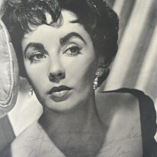 Elizabeth Taylor as Martha in Who’s Afraid of Virginia Woolf? – signed 10"x8" photo with COA