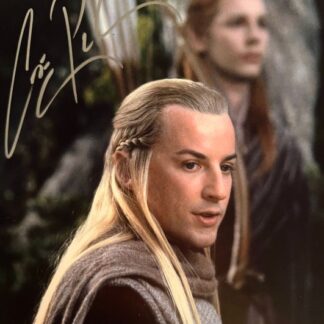Craig Parker as Haldir in The Lord of the Rings – signed 10"x8" photo with COA