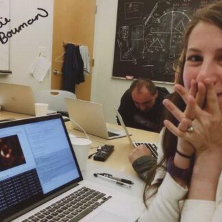 Katie Bouman: Computer Scientist first black hole Image – signed 10"x8" photo with COA