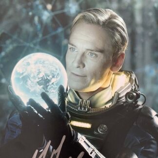 Michael Fassbender as David in Prometheus – signed 10"x8" photo with COA