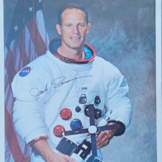 Astronaut Jack Lousma – Signed 10" x 8" NASA Portrait Photo