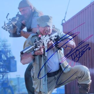 Sylvester Stallone - signed photo 10" x 8" with COA