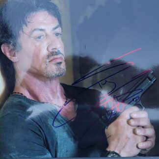 Sylvester Stallone - signed photo 10" x 8" with COA