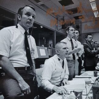 Milton Windler – NASA Flight Director – signed 4"x5" photo