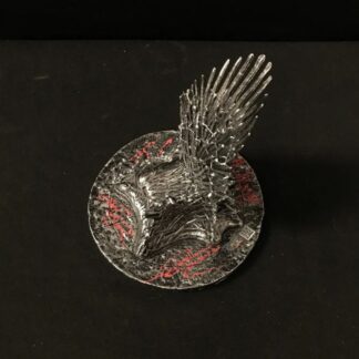 Game of Thrones: Throne Statue signed by 4 main cast members - Emilia Clarke, Kit Harington, Jason Momoa & Peter Dinklage