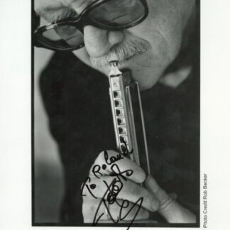 Toots Thielemans – Signed & Dedicated 10″x8″ Photo with COA