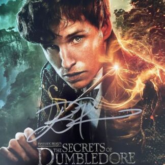 Eddie Redmayne as Newt Scamander in Fantastic Beasts – Signed 10″x8″ Photo with COA