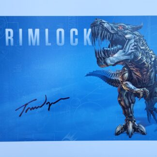 Tom Wyner voice of Grimlock in Transformers: Robots in Disguise – signed 10"x8" photo