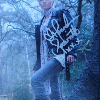 Hannah Spearritt as Abby Maitland in Primeval – signed 10"x8" photo