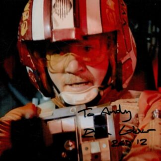 Richard Glover as RED 12 in Star Wars: The Force Awakens – signed 10"x8" photo with COA