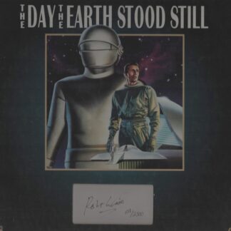 Robert Wise – The Day the Earth Stood Still Limited Autographed Edition – signed cover